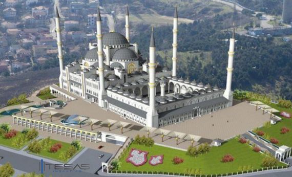 Çamlıca Cami Çevresi Uygulama 1